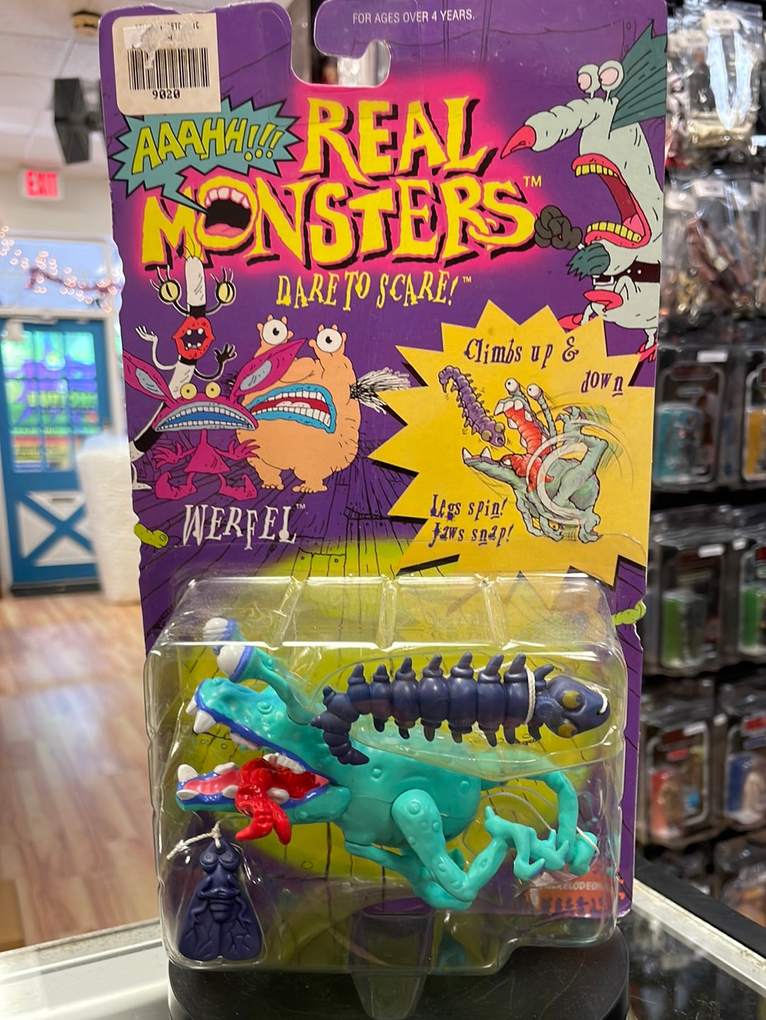 Werfel 3146 SEALED (Vintage Nickelodeon Real Monsters, Mattel) product image 1, provided for visual reference and product