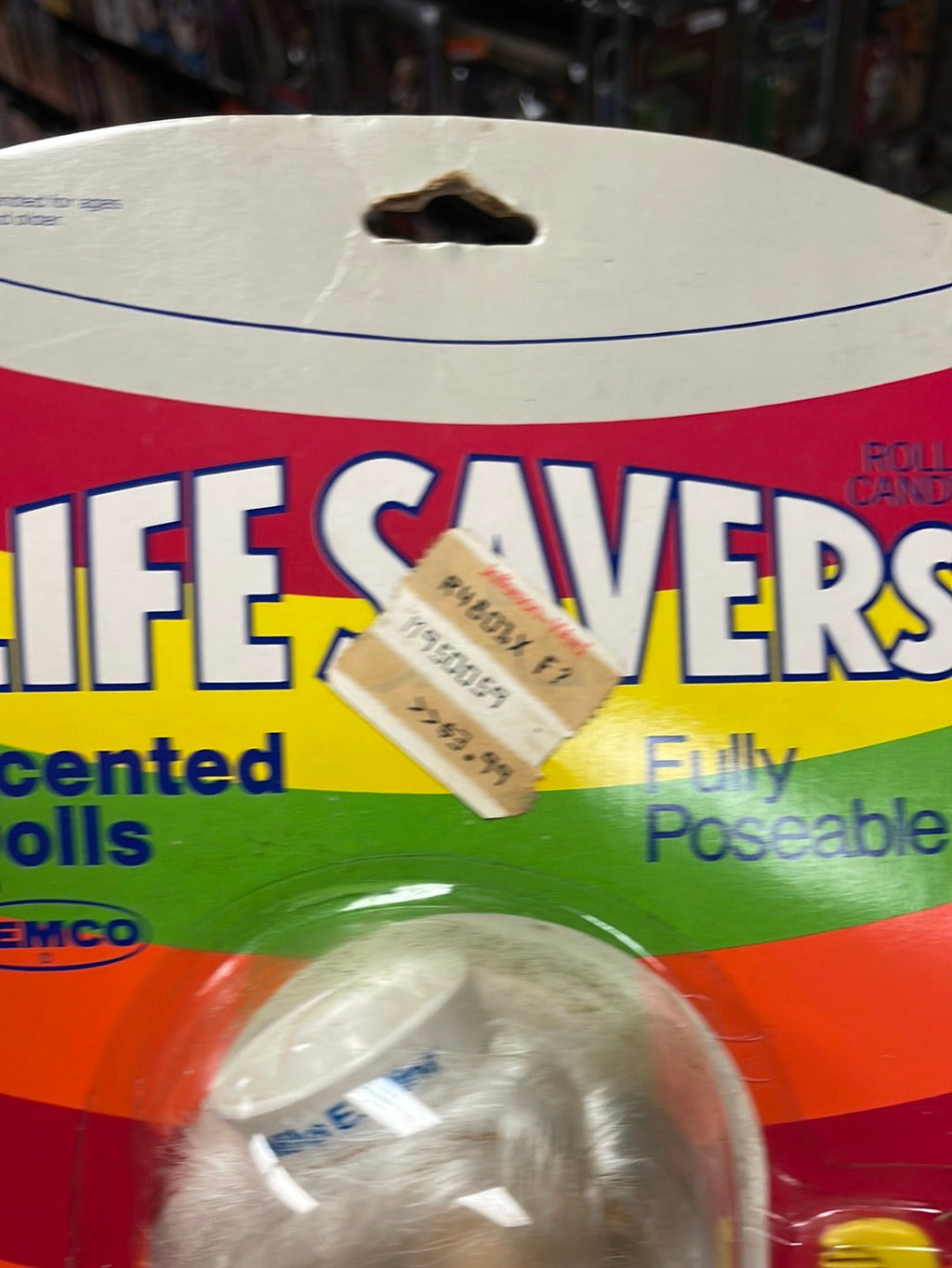 Mike E Mint 950 Scented Doll (Vintage Life Savers, Remco) Sealed product image 2, provided for visual reference and product