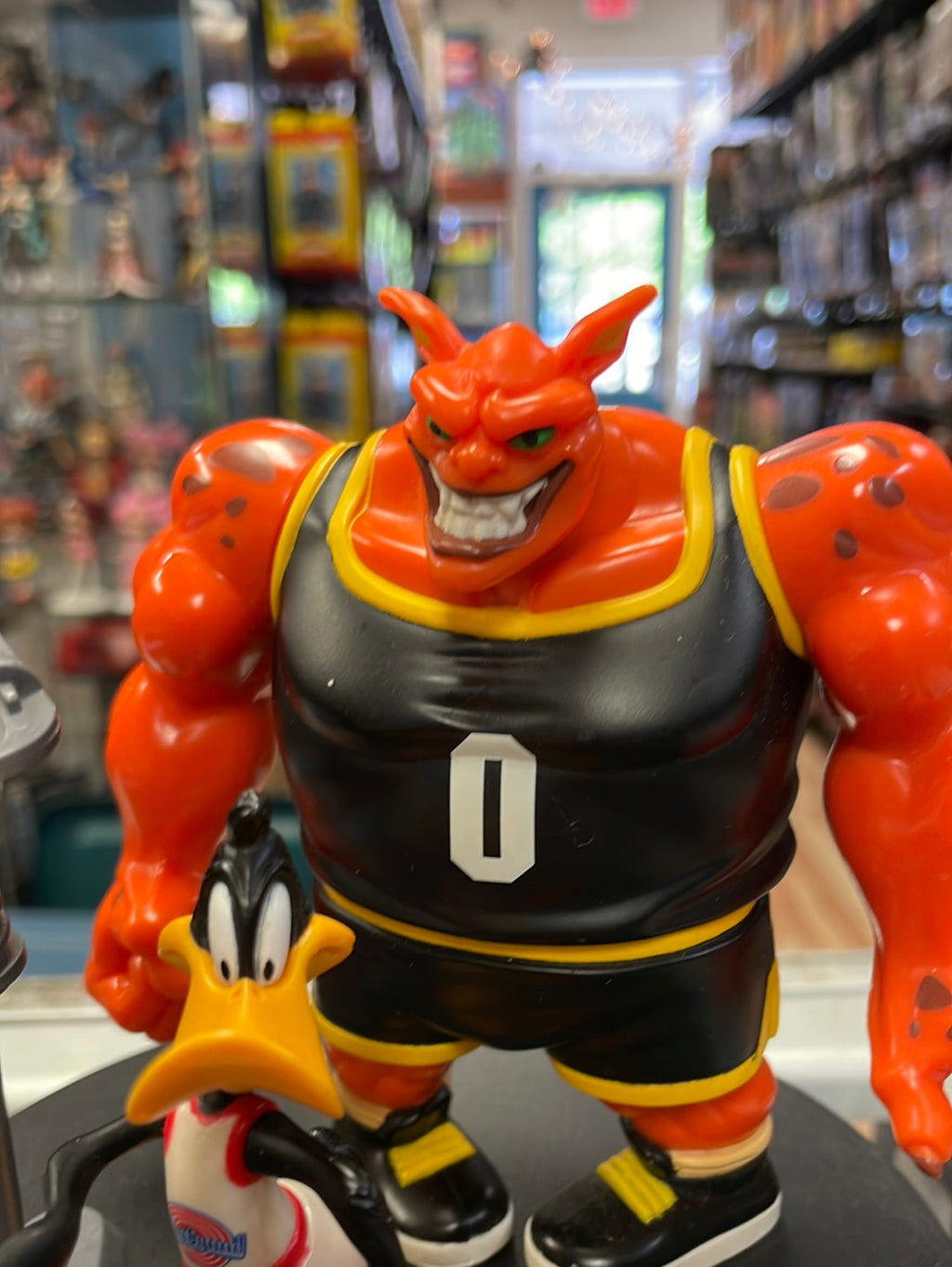 Daffy Duck & Pound Alien Complete (Vintage Space Jam, Playmates) product image 2, provided for visual reference and product