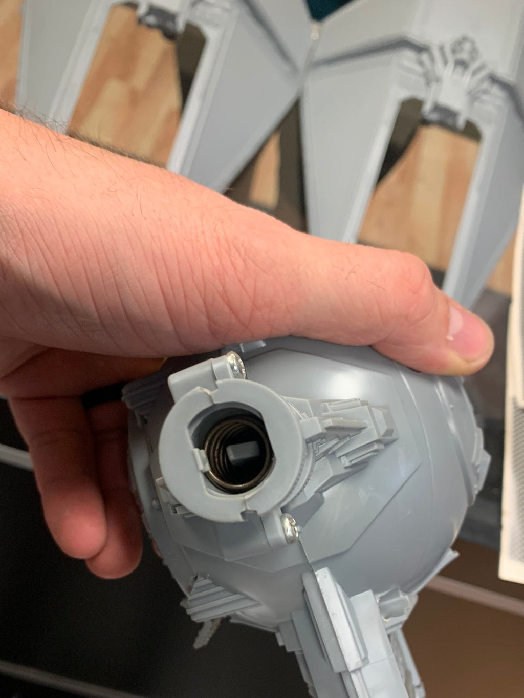 ROTJ Tie Interceptor UNUSED CONTENTS (Vintage Star Wars, Kenner) product image 12, provided for visual reference and product
