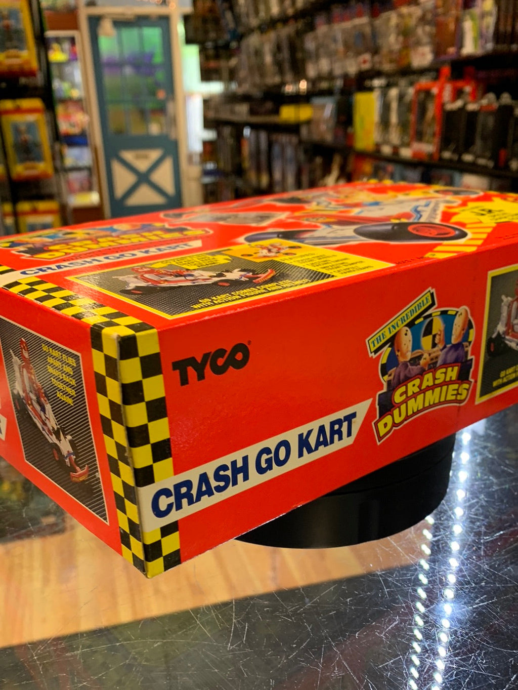 Crash Go Kart (Vintage Incredible Crash Dummies, TYCO) SEALED BOX product image 14, provided for visual reference and