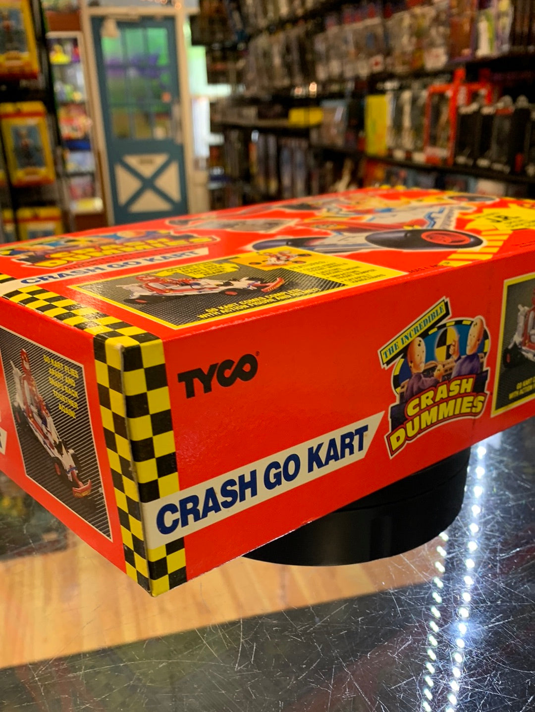 Crash Go Kart (Vintage Incredible Crash Dummies, TYCO) SEALED BOX product image 14, provided for visual reference and