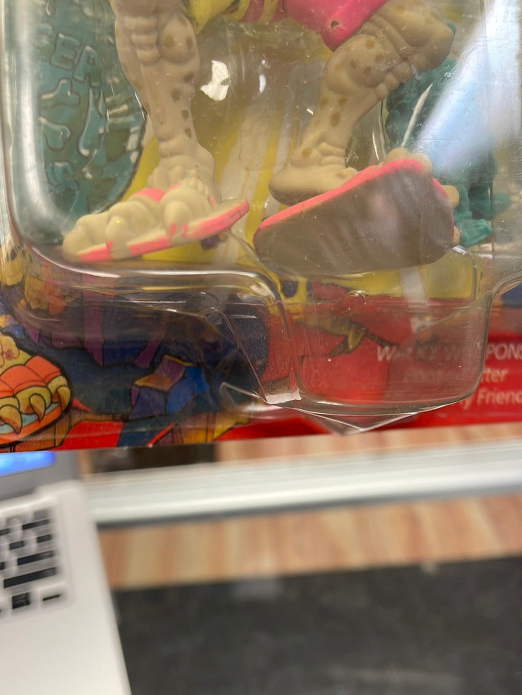 Napoleon Bonafrog (Vintage TMNT, Playmates) Sealed product image 10, provided for visual reference and product detail review