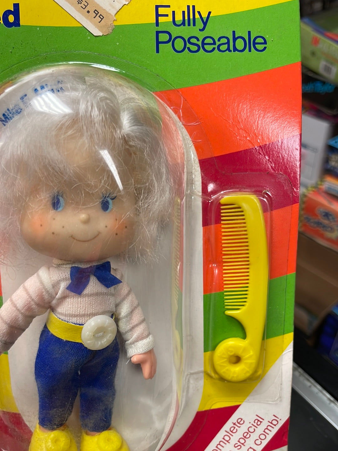 Mike E Mint 950 Scented Doll (Vintage Life Savers, Remco) Sealed product image 4, provided for visual reference and product