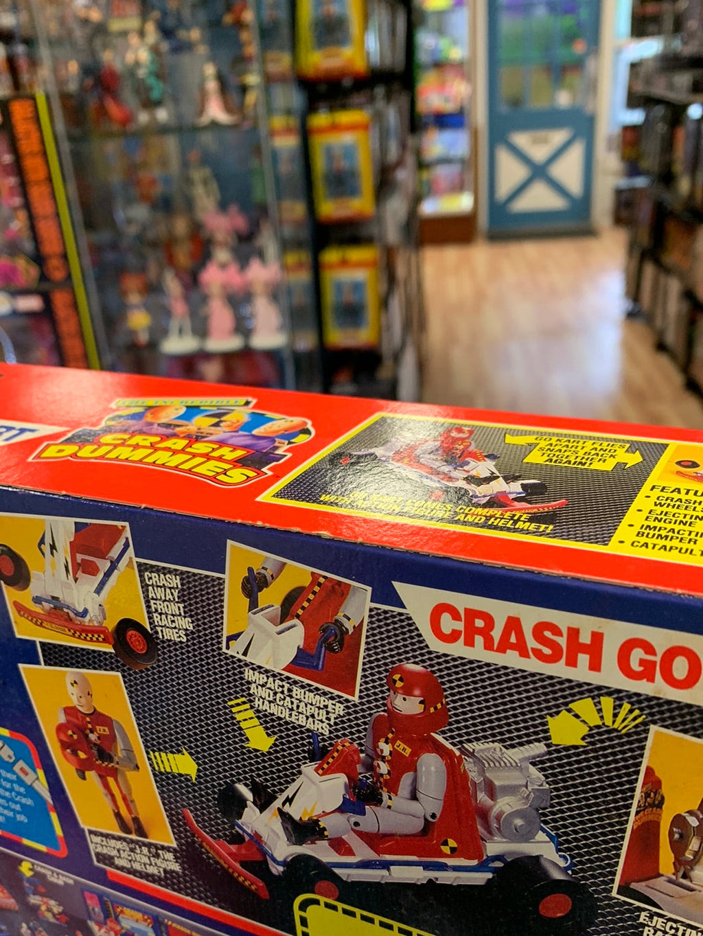 Crash Go Kart (Vintage Incredible Crash Dummies, TYCO) SEALED BOX product image 5, provided for visual reference and product