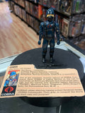 Cobra Officer V1 with File Card Straight Arm BB (Vintage GI Joe, Hasbro) Complete product image 1, provided for visual