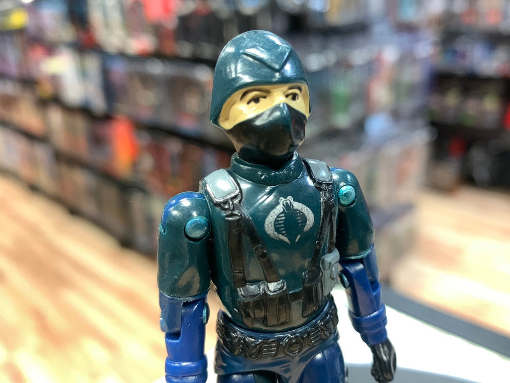 Cobra Officer V1 with File Card Straight Arm CC (Vintage GI Joe, Hasbro) Complete product image 8, provided for visual