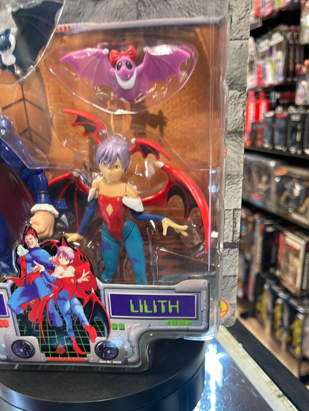 Demitri & Lilith (Capcom Darkstalkers 3, ToyBiz) SEALED product image 5, provided for visual reference and product detail