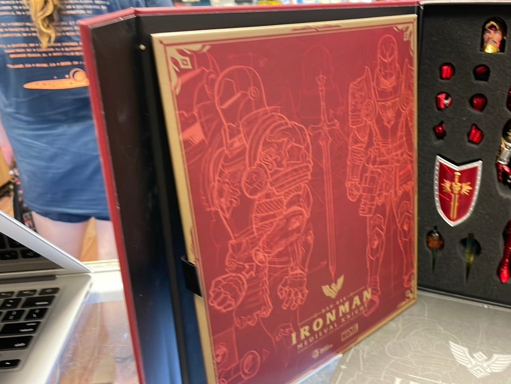 Iron Man Medieval Knight DAH-046 (Marvel Dynamic 8ction, Beast Kingdom) product image 9, provided for visual reference and