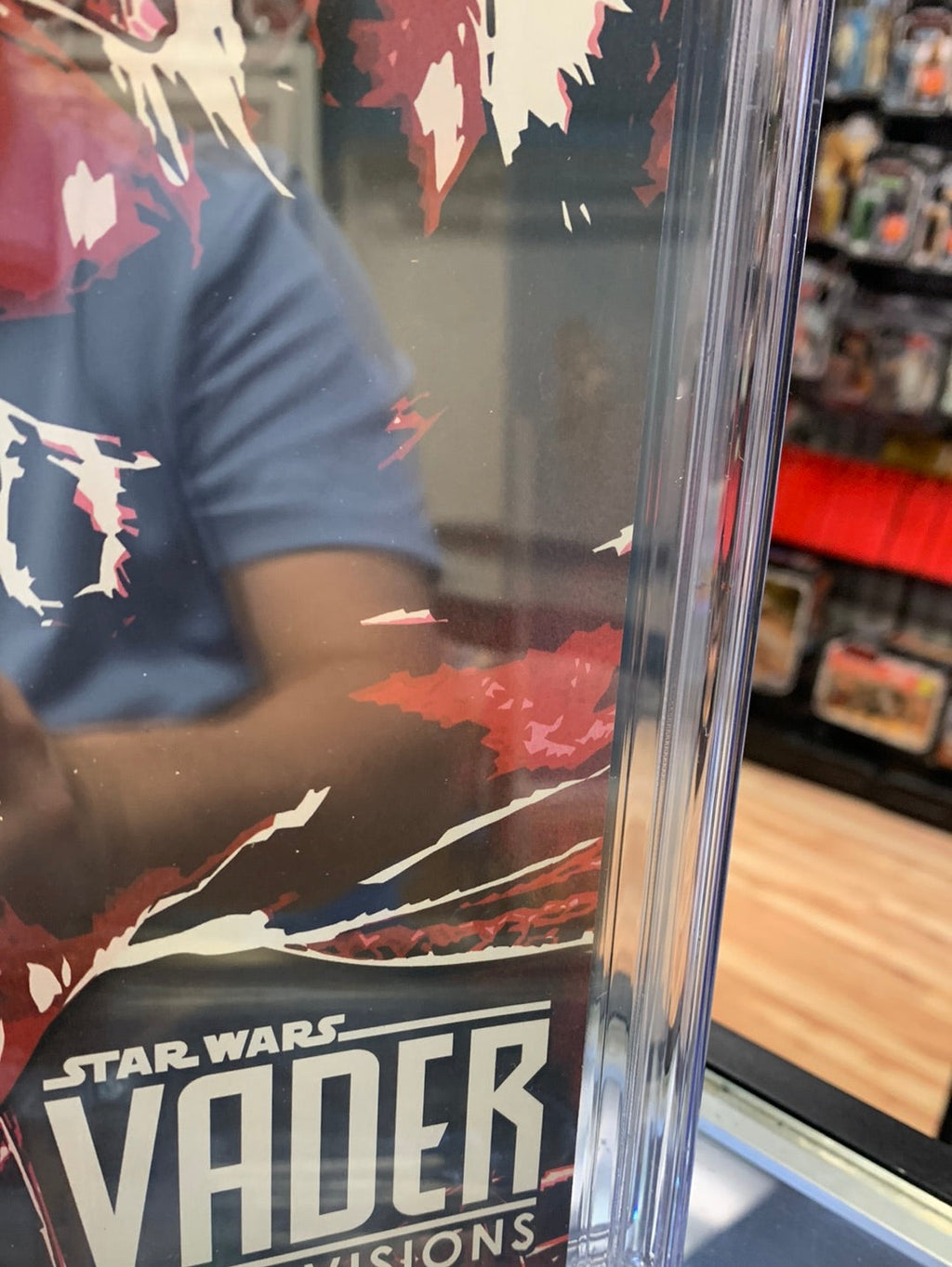 Star Wars Vader Dark Visions 5 Variant 1:25 (CGC 9.8, Marvel Comics) product image 5, provided for visual reference and