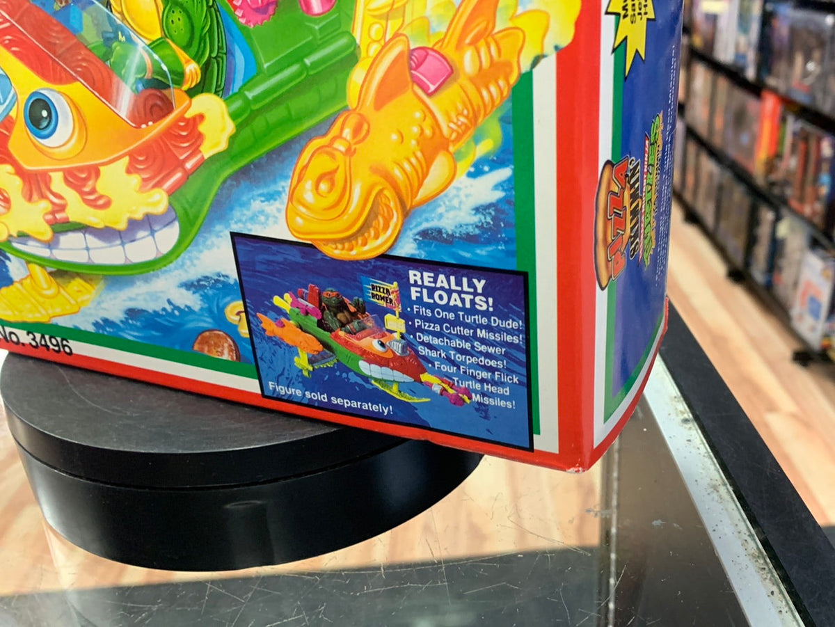 Pizza Skimmin Jet Boat BB (Vintage TMNT, Playmates) Sealed product image 7, provided for visual reference and product detail