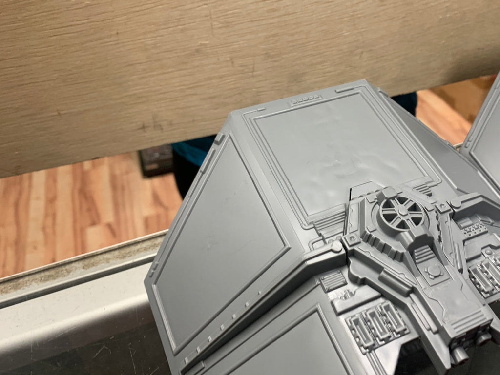 ROTJ Tie Interceptor UNUSED CONTENTS (Vintage Star Wars, Kenner) product image 4, provided for visual reference and product