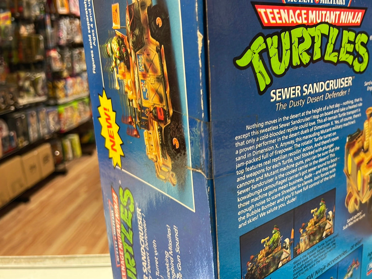 Sewer Sandcruiser SEALED BOX (Vintage TMNT Ninja Turtles, Playmates) product image 13, provided for visual reference and