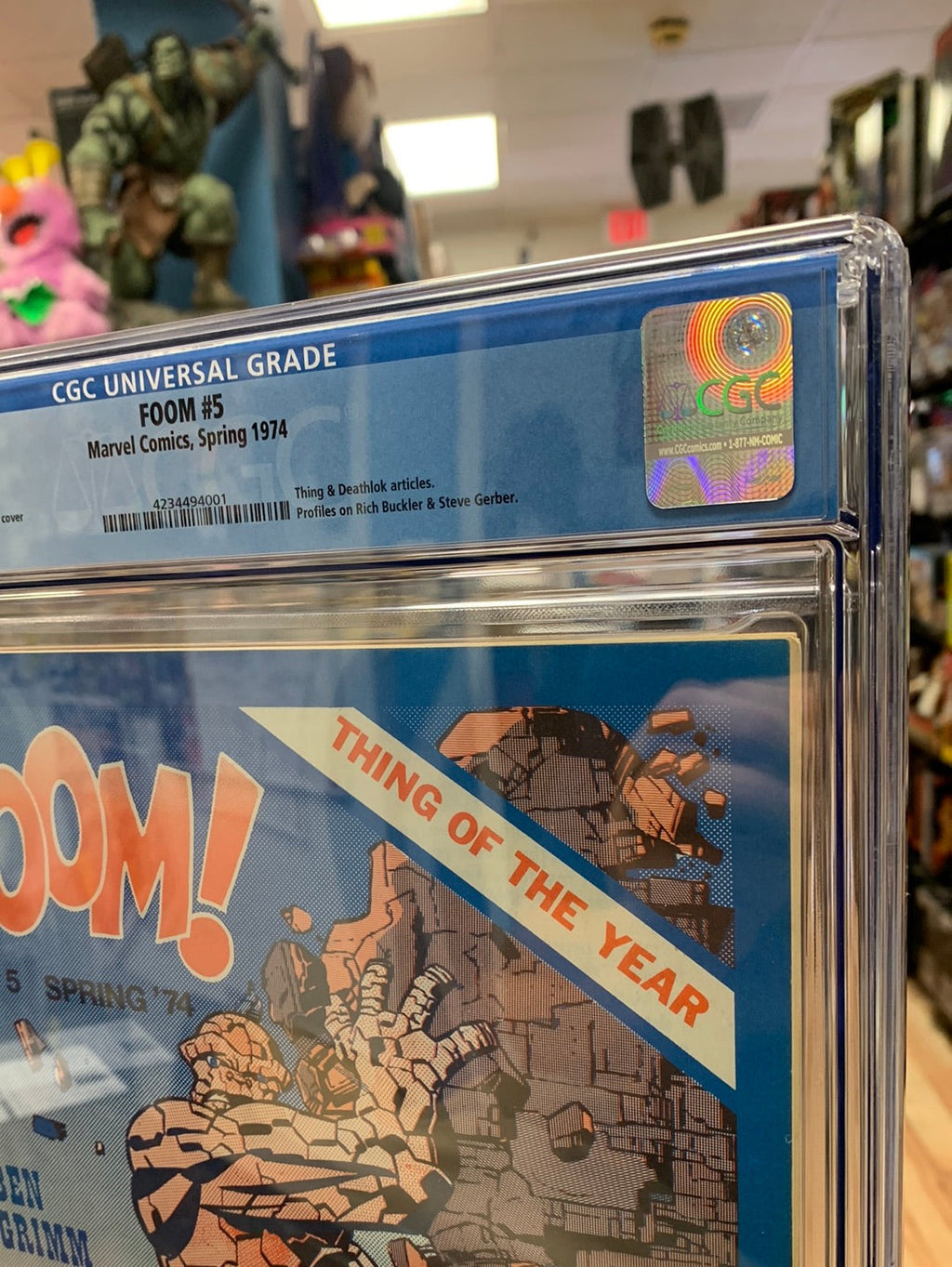 Foom #5 Thing of the Year (CGC 9.4, Marvel Comics) product image 2, provided for visual reference and product detail review