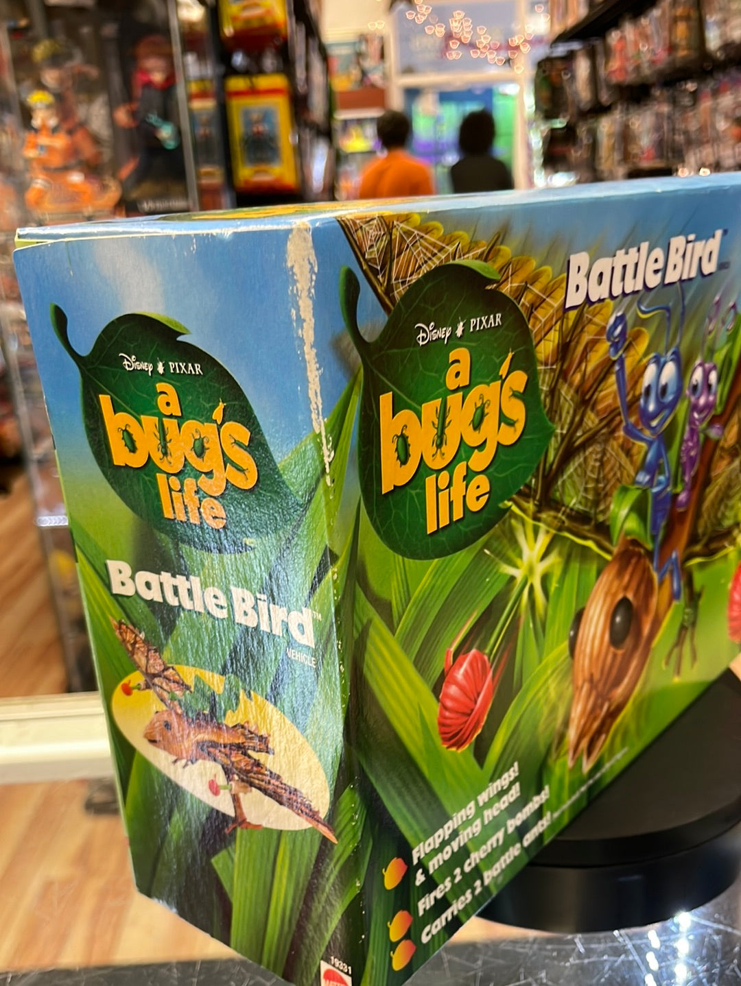 Vintage Battle Bird Vehicle (Disney Bugs Life, Mattel) SEALED product image 9, provided for visual reference and product