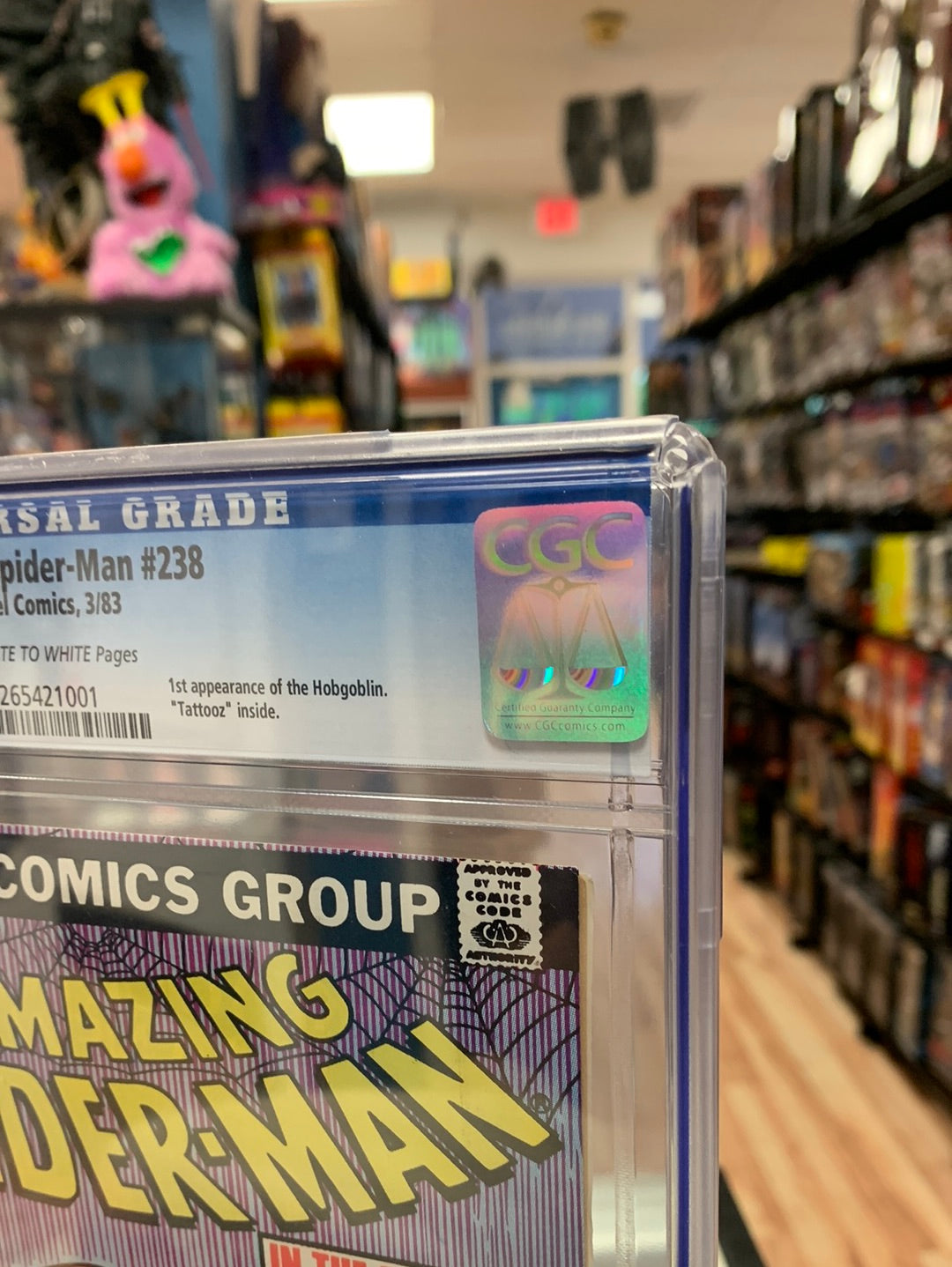 Amazing Spider-Man 238 (CGC Graded 9.4, Marvel) 1st App Hobgoblin product image 2, provided for visual reference and product