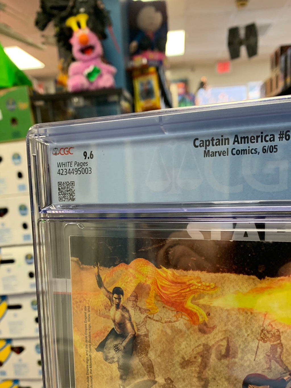 Captain America #6 1st Winter Soldier (CGC 9.6, Marvel Comics) product image 12, provided for visual reference and product