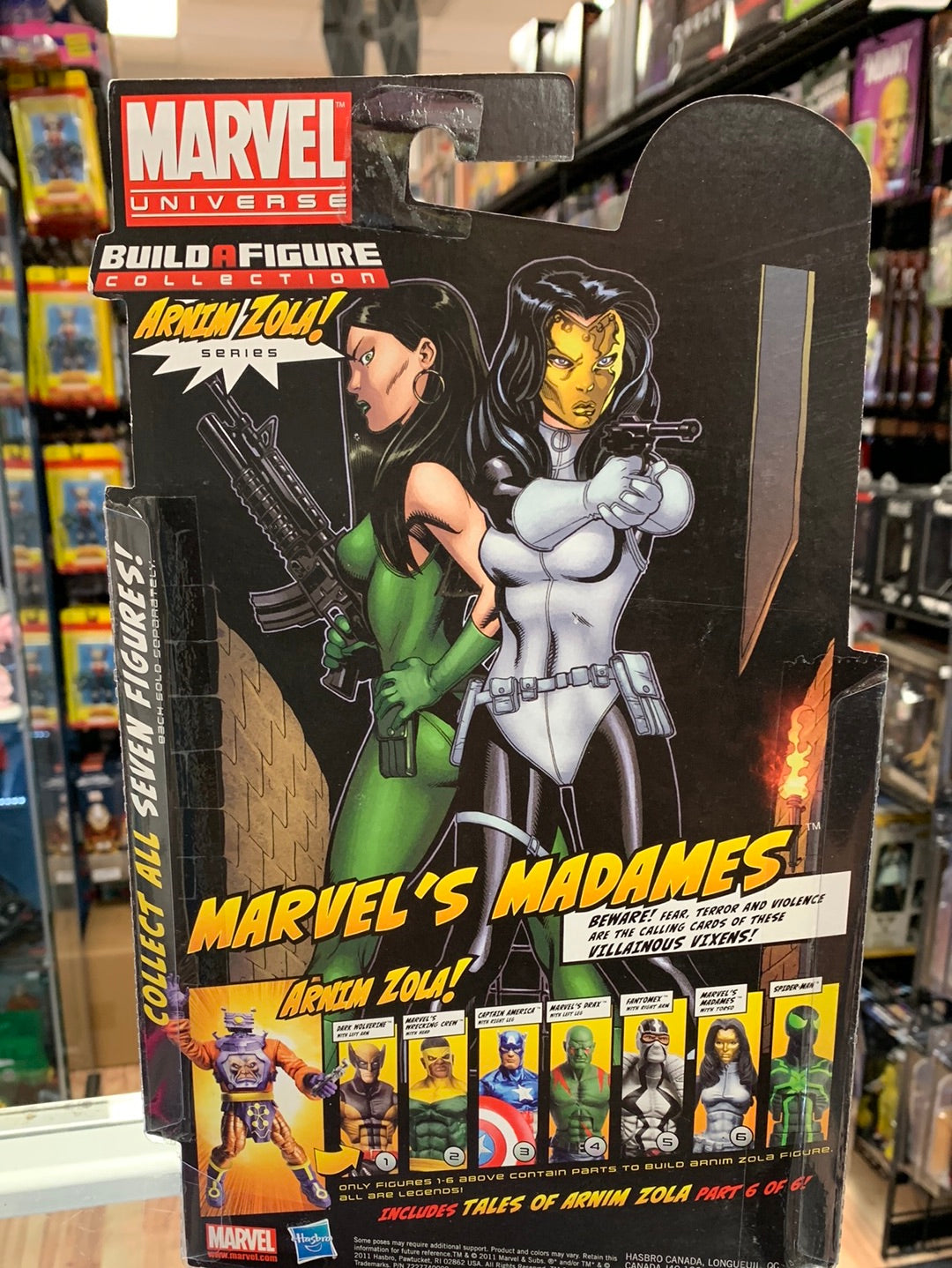 Marvels Madames ARNIM ZOLA BAF (Marvel Legends, Hasbro) product image 8, provided for visual reference and product detail