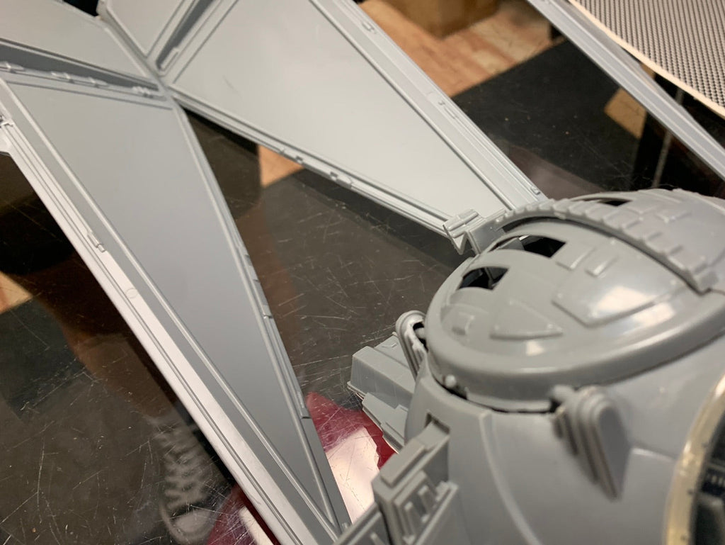 ROTJ Tie Interceptor UNUSED CONTENTS (Vintage Star Wars, Kenner) product image 7, provided for visual reference and product