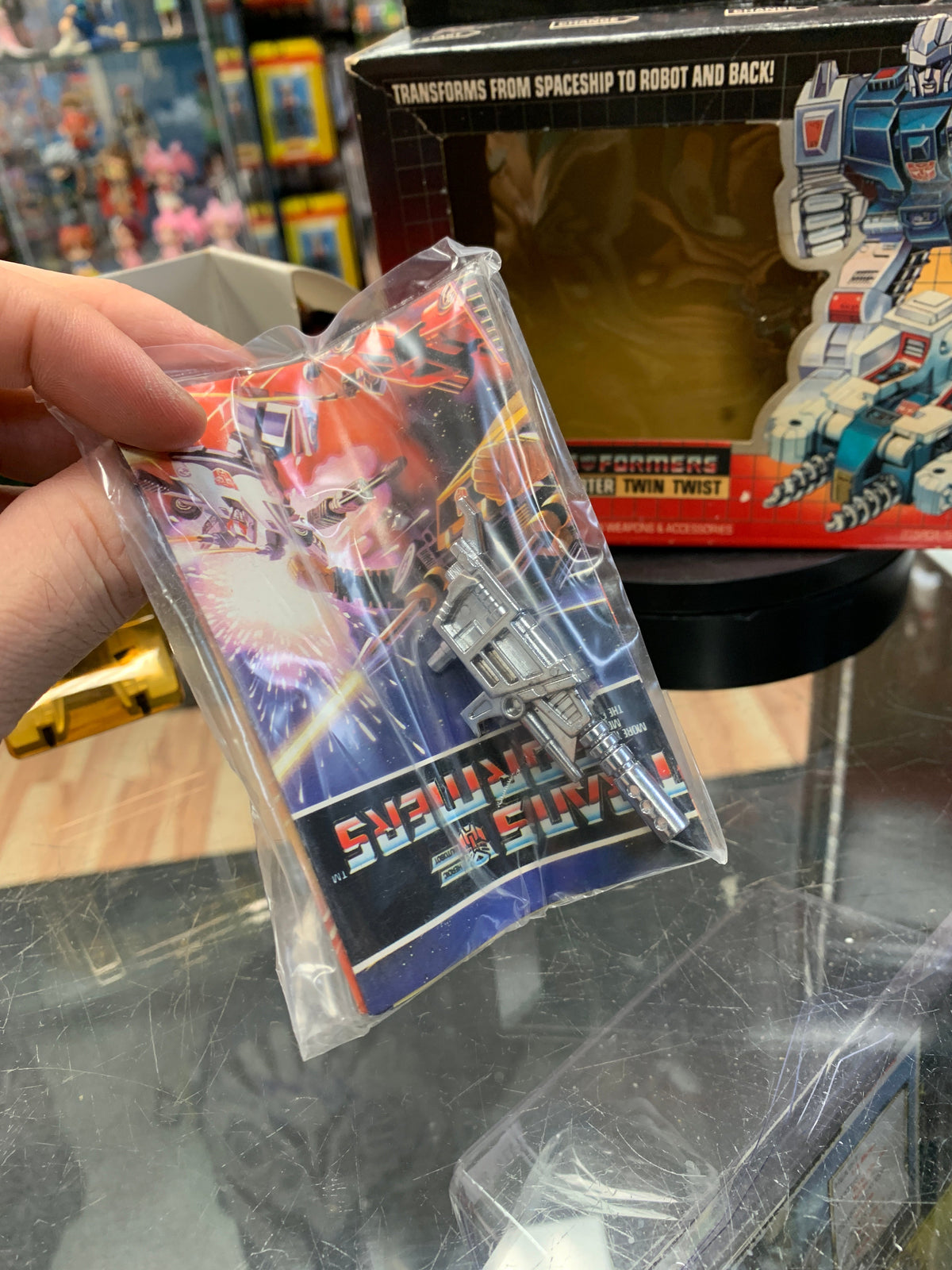 Vintage Jumpstarter Twin Twist 5931(Transformers, Hasbro) UNUSED CONTENTS product image 6, provided for visual reference and