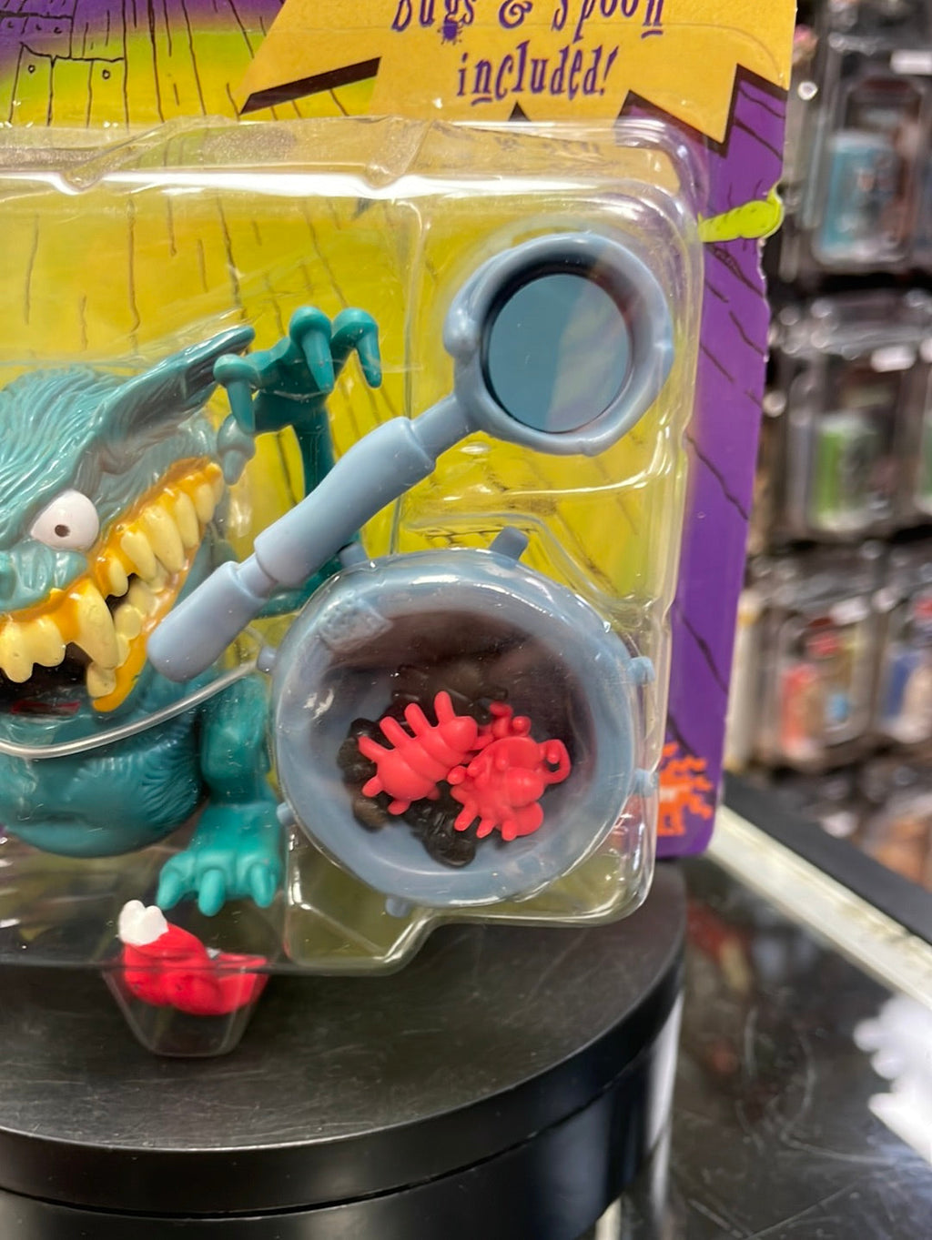 Scarfer (Vintage Nickelodeon Real Monsters, Mattel) Sealed product image 5, provided for visual reference and product detail