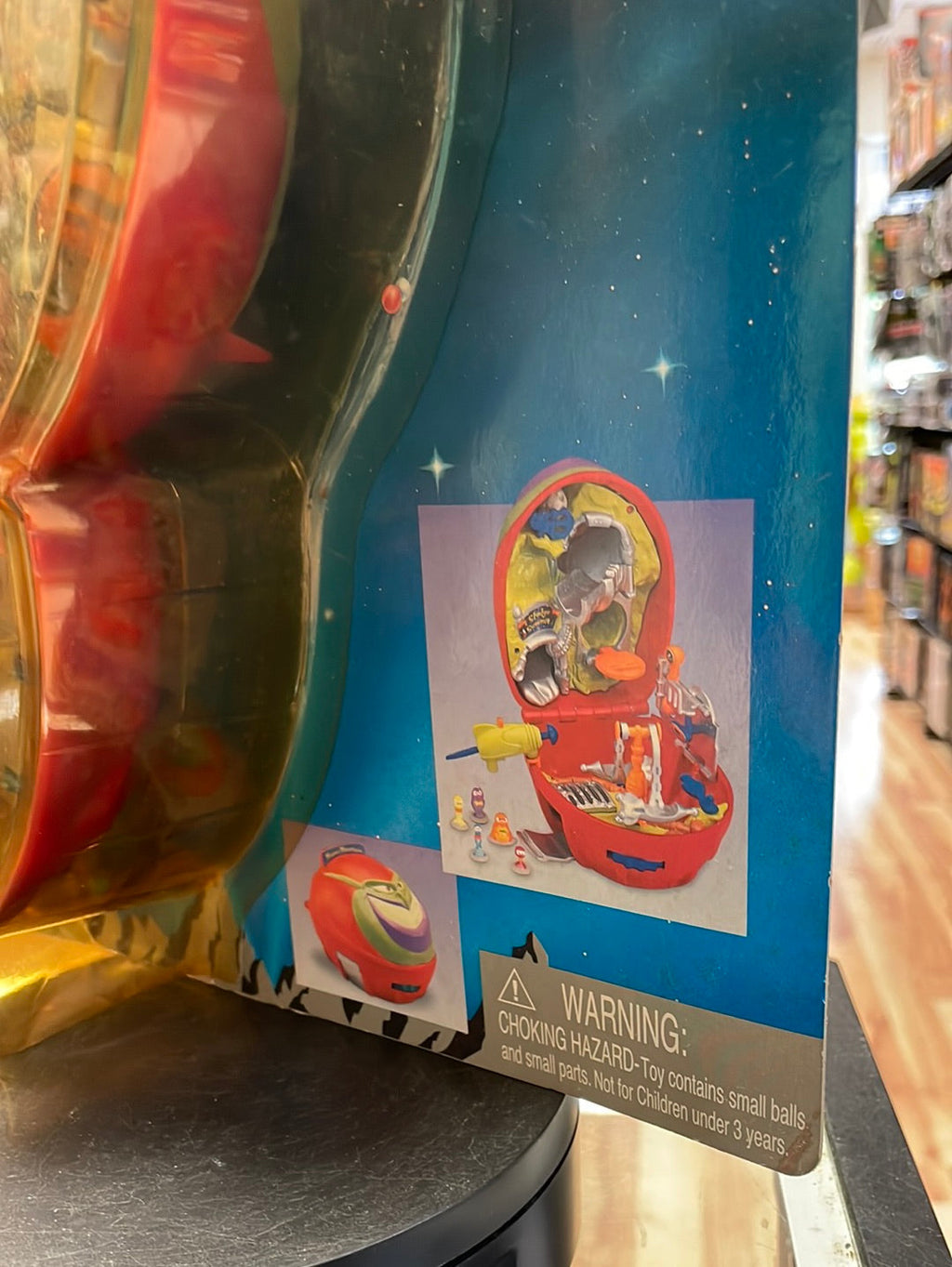 Vintage Moron Mountain Alien Fun Park (Space Jam, Mighty Max Playmates) SEALED product image 7, provided for visual