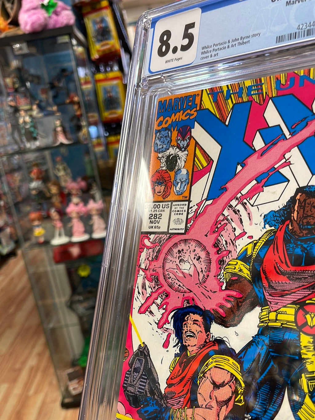 Uncanny X-men 282 (Marvel Comics CGC 8.5) 1st Bishop product image 6, provided for visual reference and product detail review