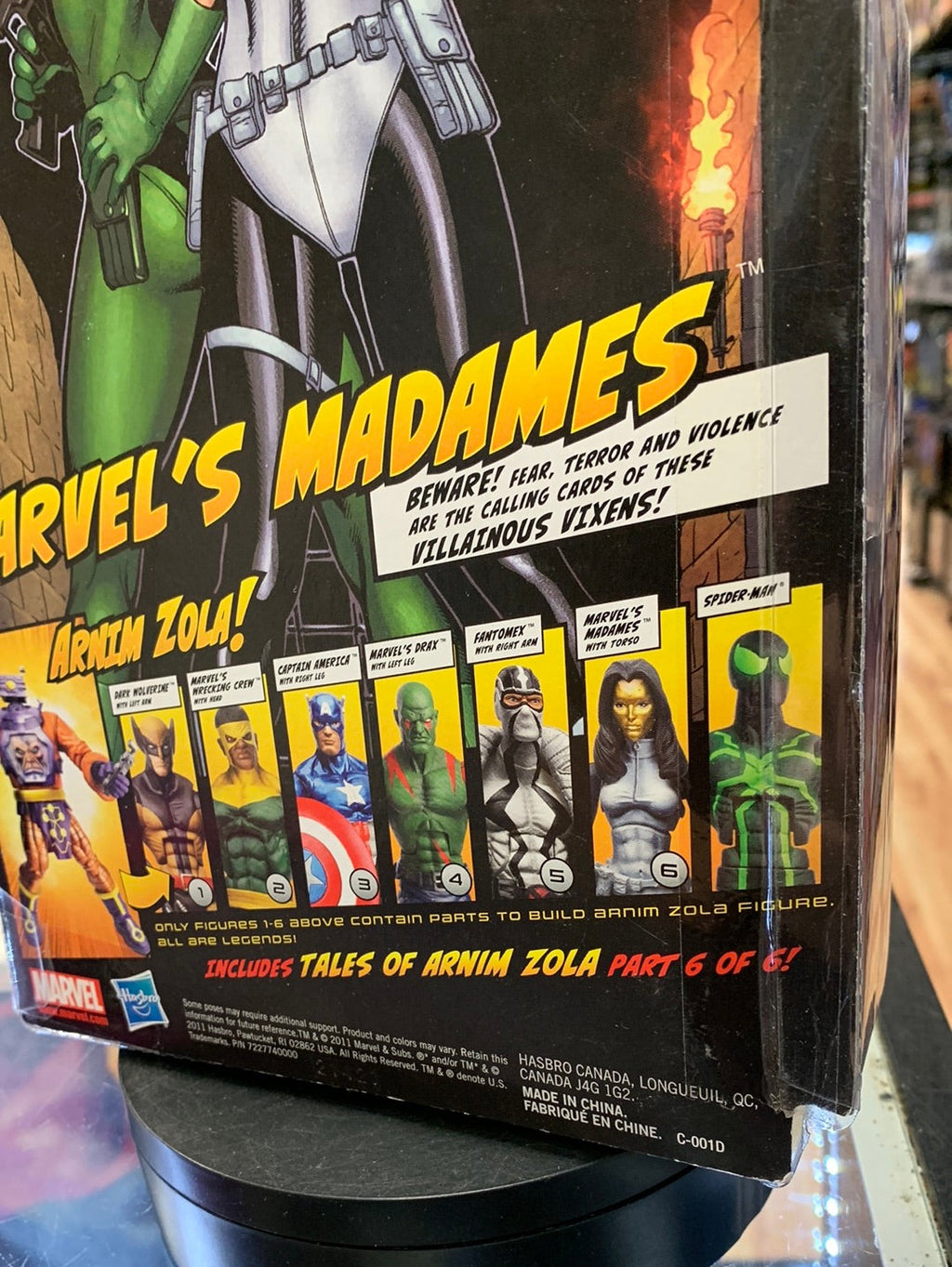 Marvels Madames ARNIM ZOLA BAF (Marvel Legends, Hasbro) product image 13, provided for visual reference and product detail