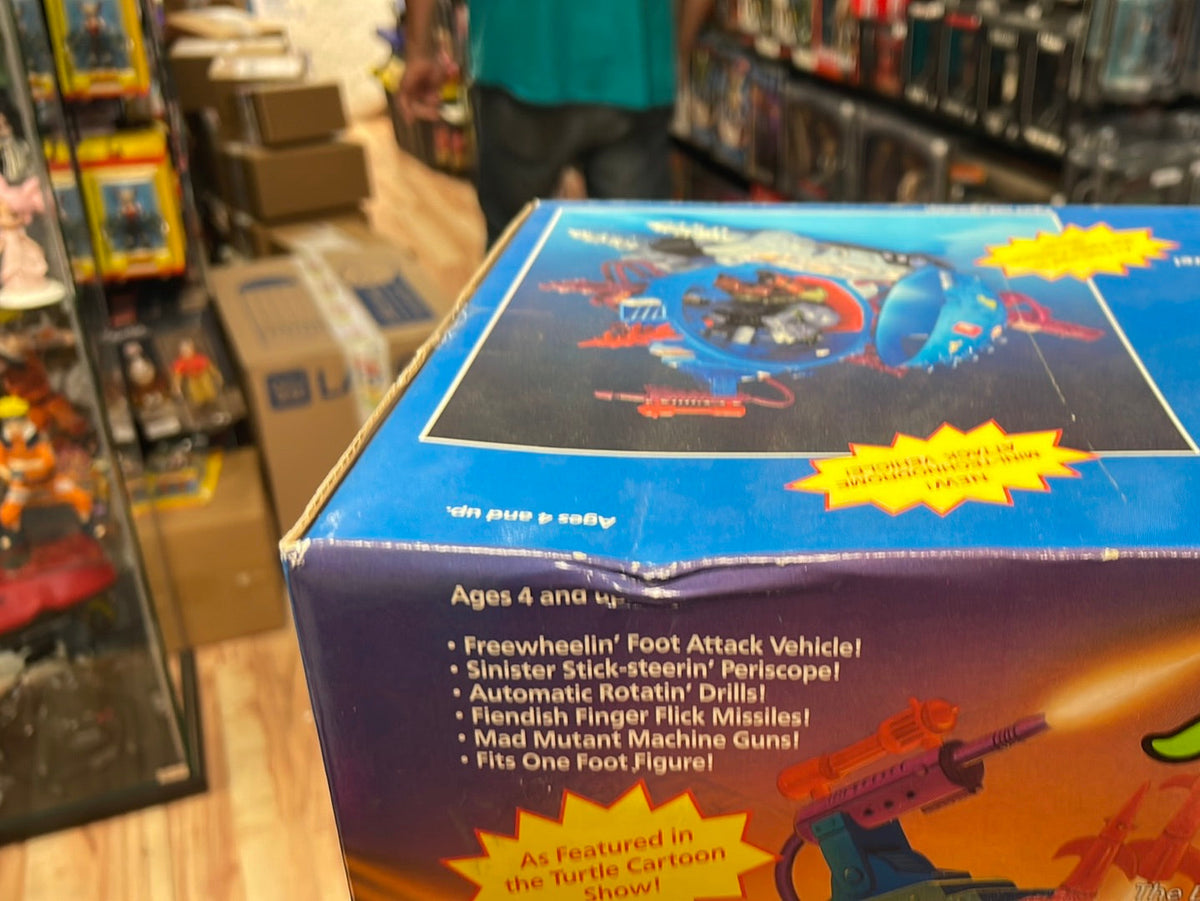 Technodrome Scout Vehicle 5308 SEALED (Vintage TMNT Ninja Turtles, Playmates) product image 2, provided for visual reference