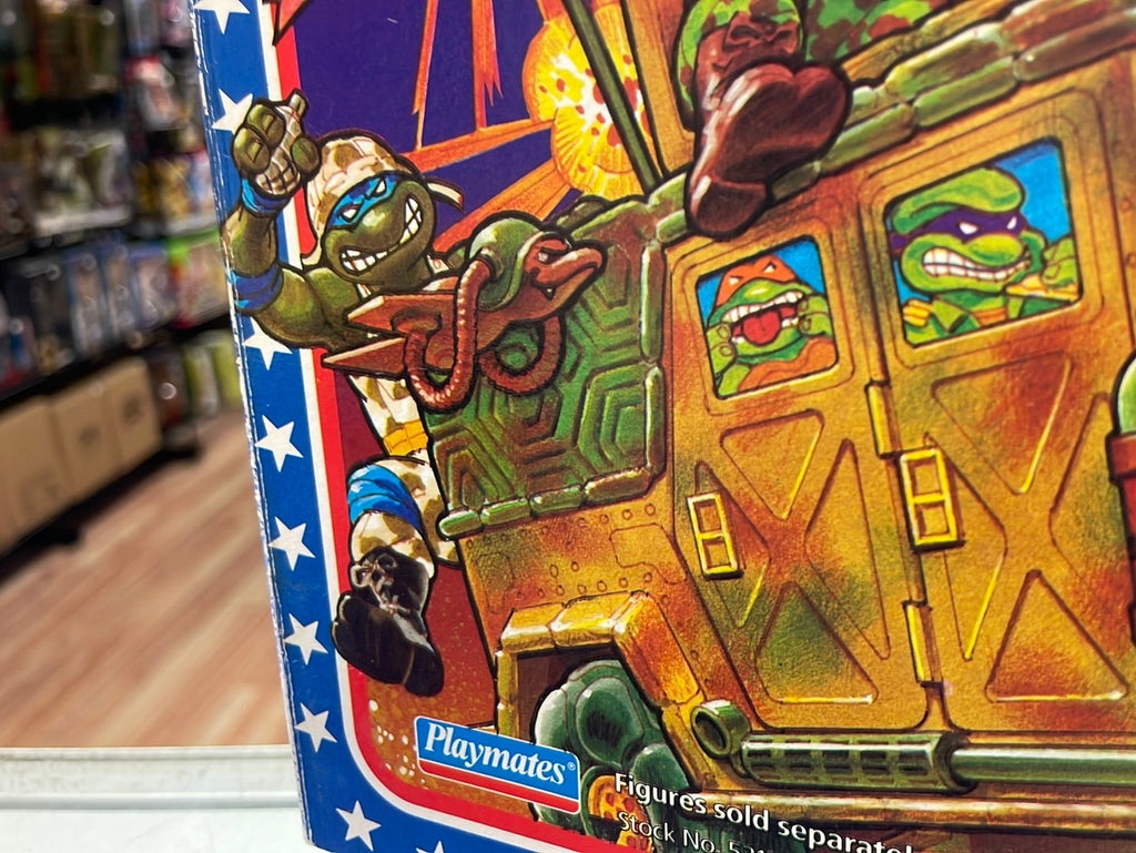 Sewer Sandcruiser SEALED BOX (Vintage TMNT Ninja Turtles, Playmates) product image 6, provided for visual reference and