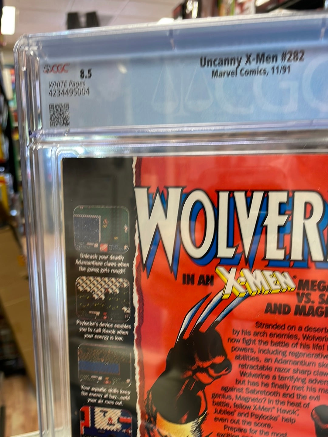 Uncanny X-men 282 (Marvel Comics CGC 8.5) 1st Bishop product image 12, provided for visual reference and product detail