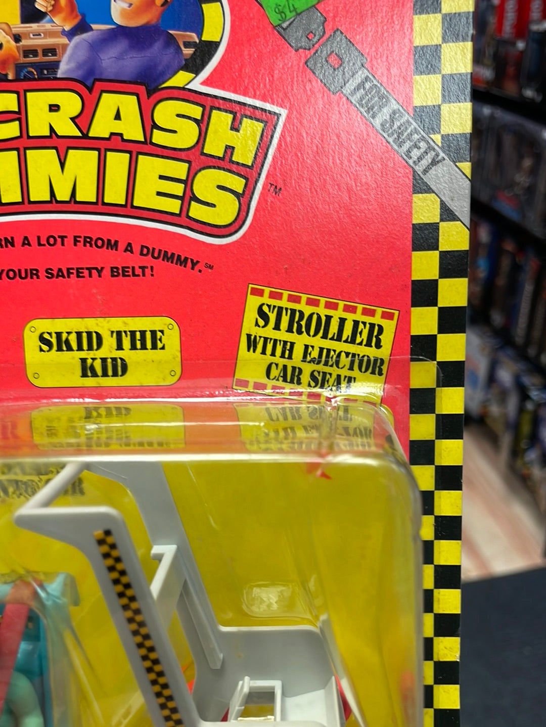 Skid the Kid (Vintage Incredible Crash Dummies, TYCO) SEALED product image 4, provided for visual reference and product