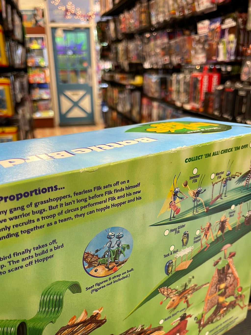 Vintage Battle Bird Vehicle (Disney Bugs Life, Mattel) SEALED product image 4, provided for visual reference and product
