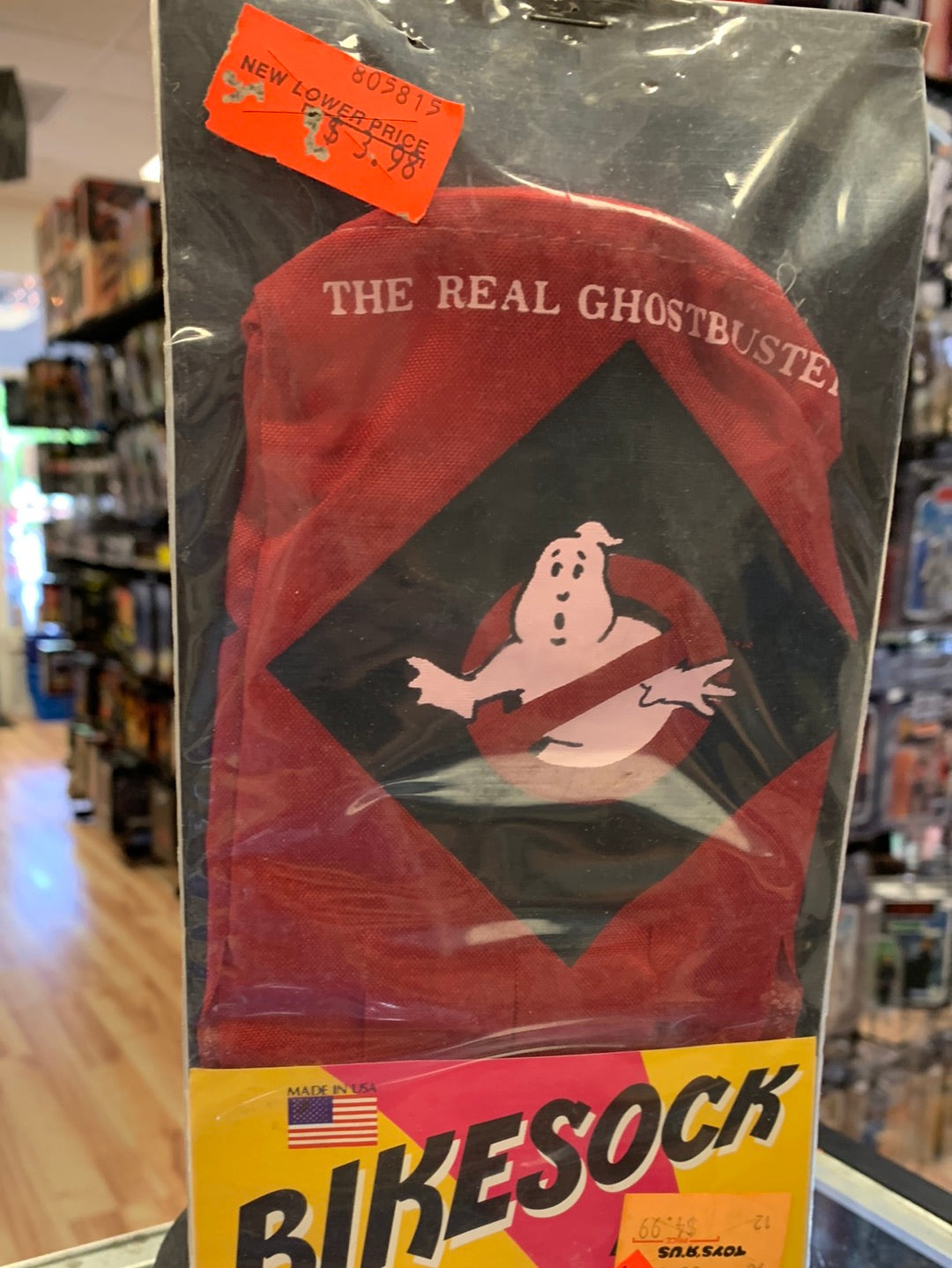 Bikesock Streakers SEALED (Vintage Ghostbusters, Spectra Star) product image 8, provided for visual reference and product