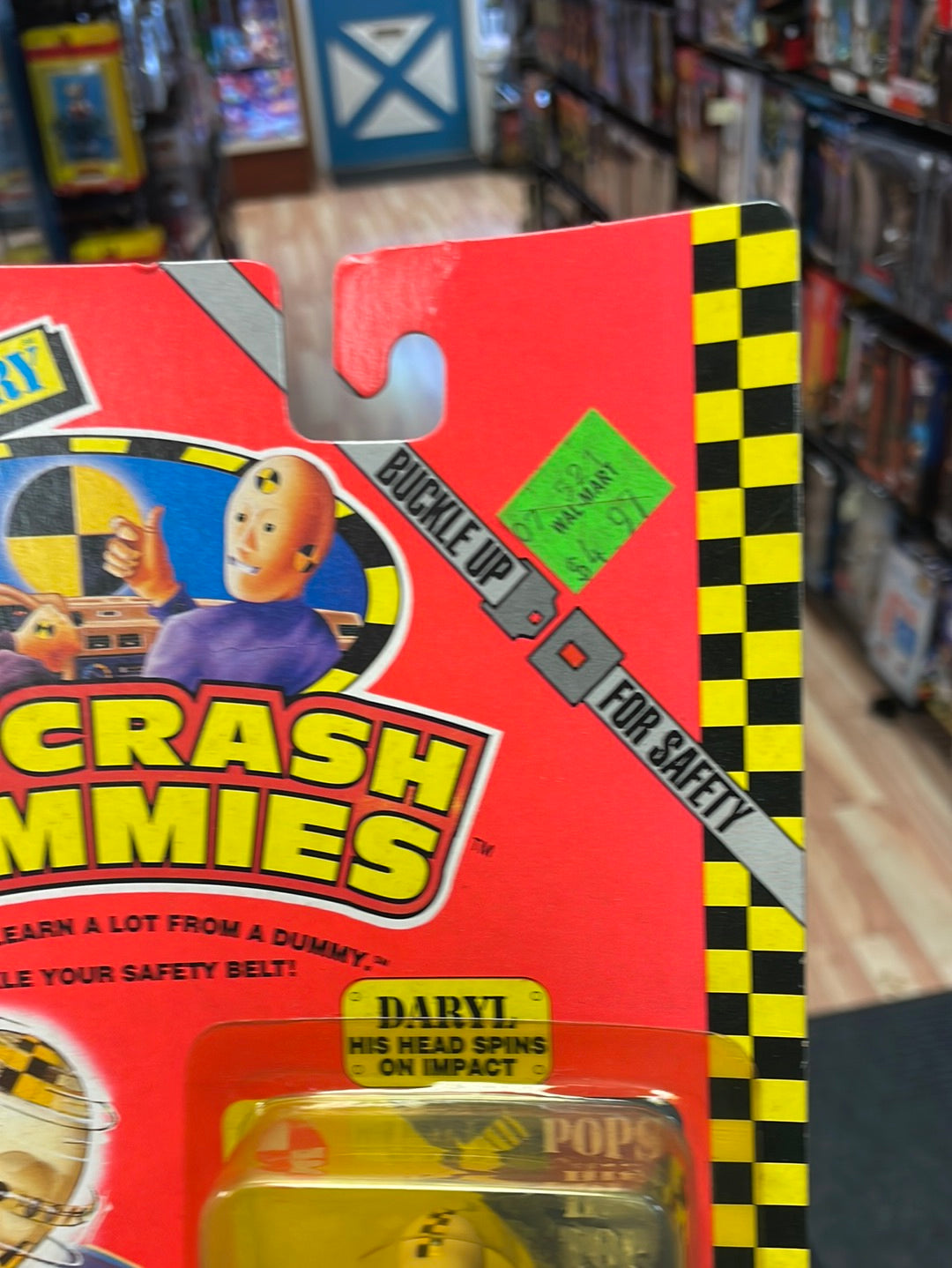 Daryl (Vintage Incredible Crash Dummies, TYCO) SEALED product image 3, provided for visual reference and product detail