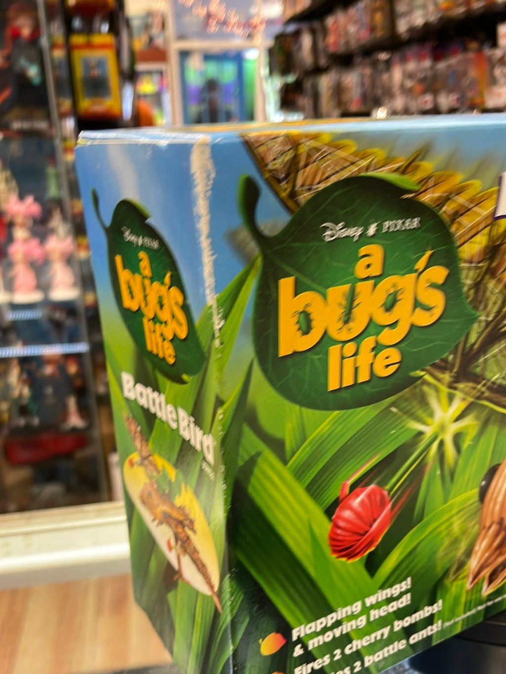 Vintage Battle Bird Vehicle (Disney Bugs Life, Mattel) SEALED product image 10, provided for visual reference and product
