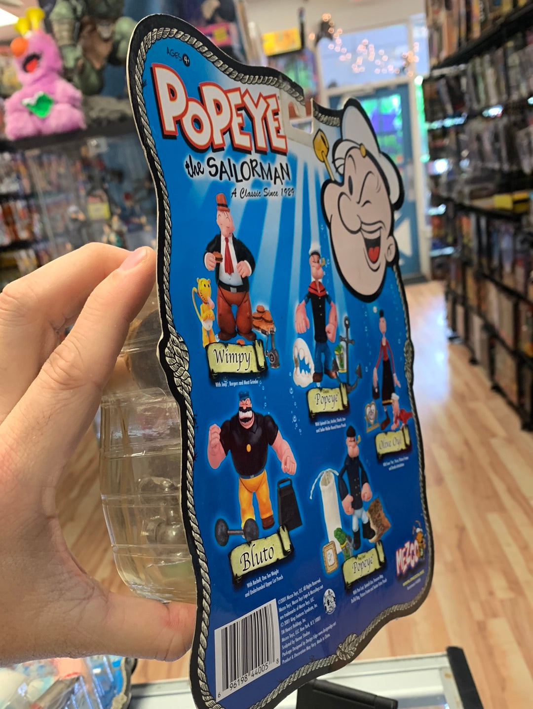 Wimpy with Burgers Figure (Mezco, Popeye the Salorman) product image 10, provided for visual reference and product detail