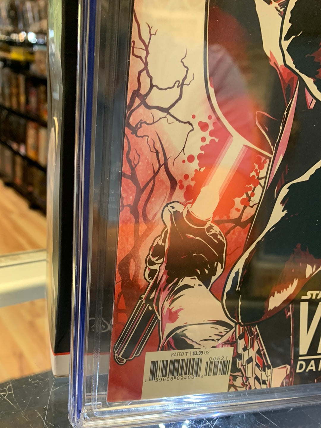 Star Wars Vader Dark Visions 5 Variant 1:25 (CGC 9.8, Marvel Comics) product image 7, provided for visual reference and