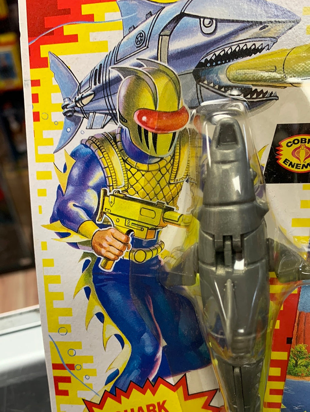 Eel Cobra Underwater Specialist v2 (Vintage GI Joe, Hasbro) Sealed product image 4, provided for visual reference and