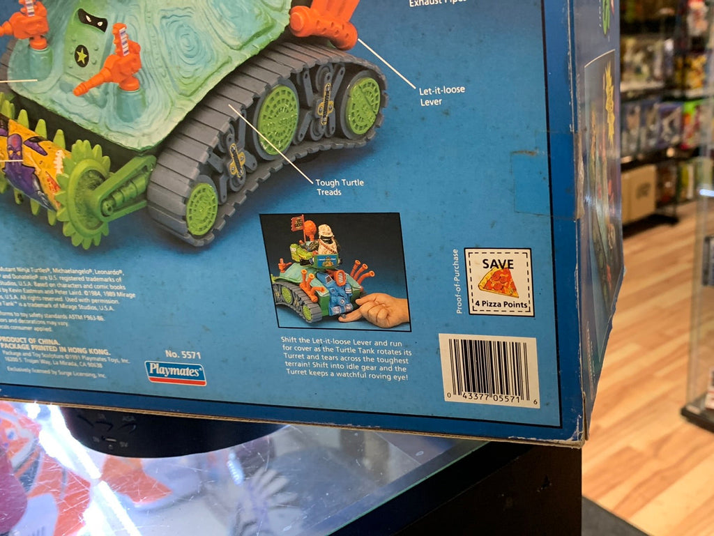 Turtle Tank SEALED BOX (Vintage TMNT Ninja Turtles, Playmates) product image 18, provided for visual reference and product