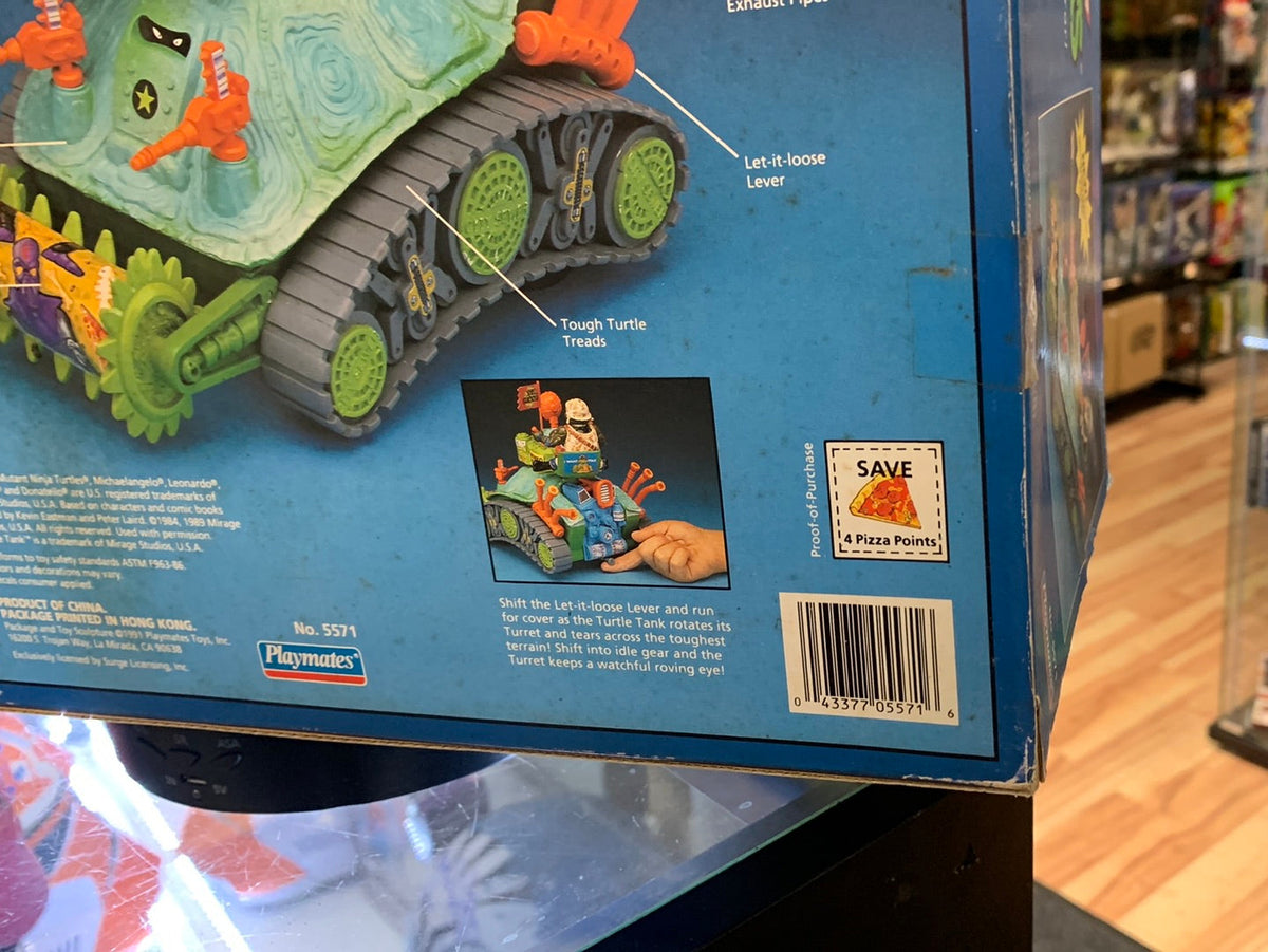 Turtle Tank SEALED BOX (Vintage TMNT Ninja Turtles, Playmates) product image 18, provided for visual reference and product