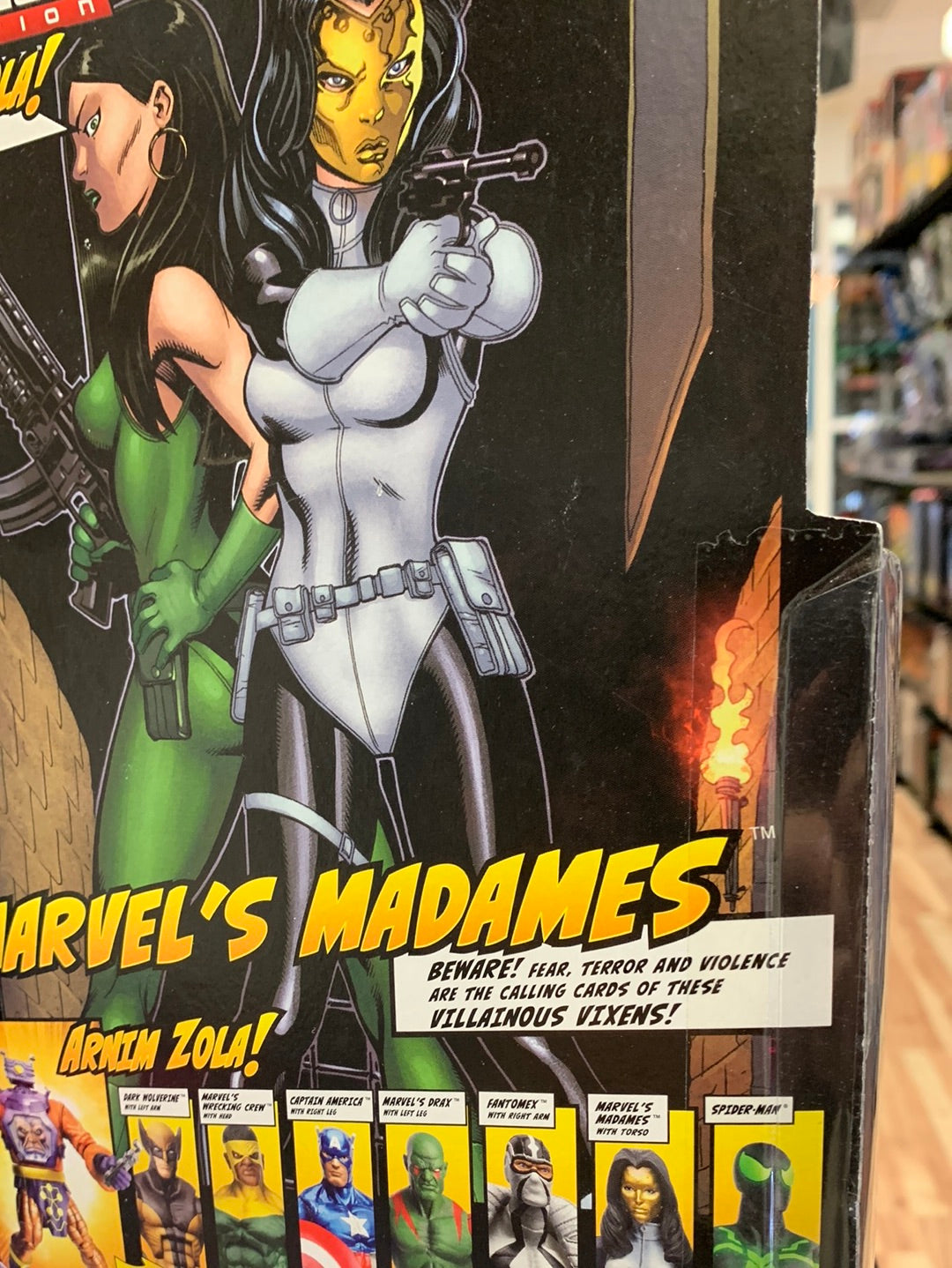 Marvels Madames ARNIM ZOLA BAF (Marvel Legends, Hasbro) product image 12, provided for visual reference and product detail