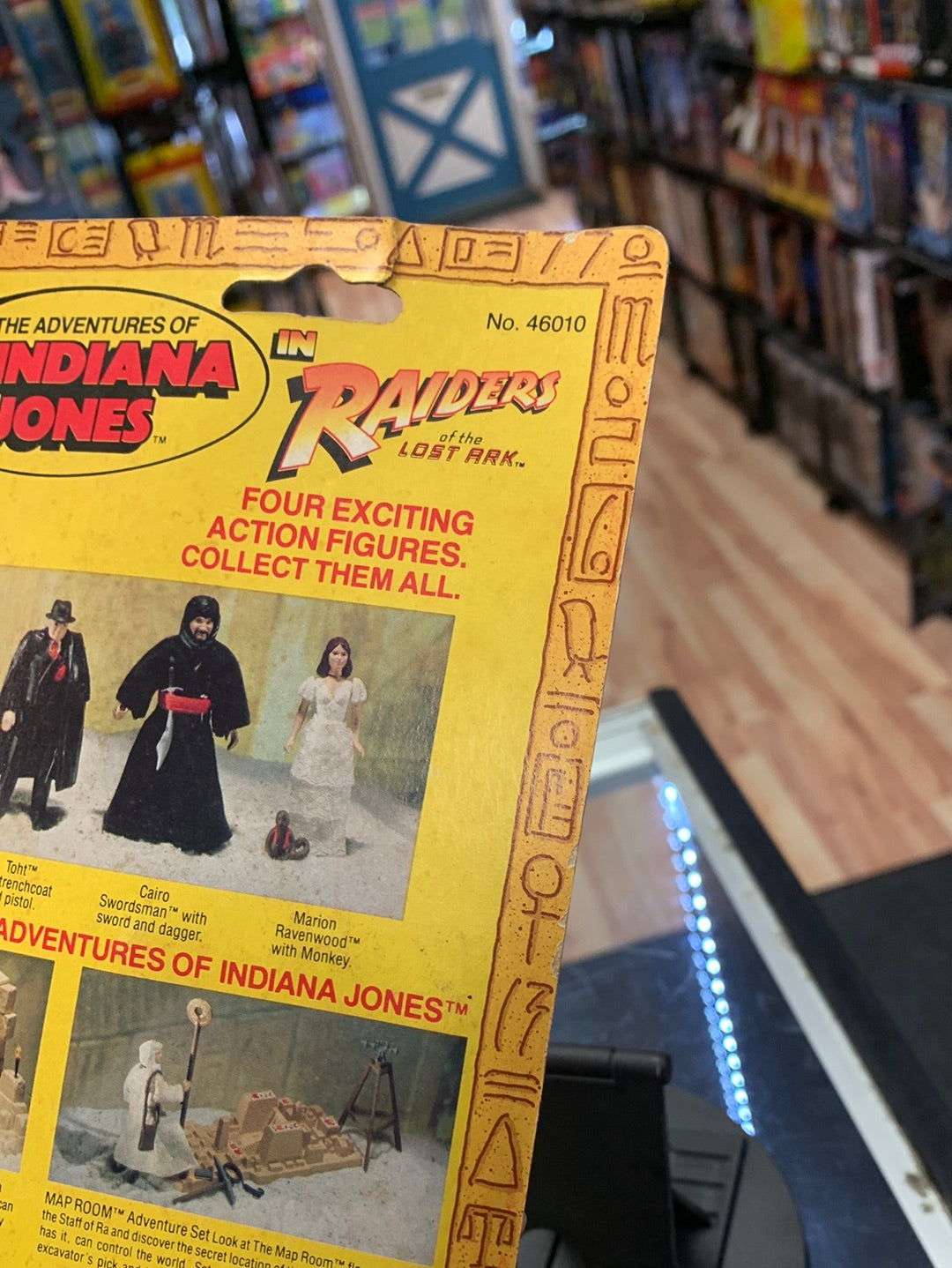 Toht 4 Back(Vintage Indiana Jones ROTA, Kenner) Sealed product image 18, provided for visual reference and product detail