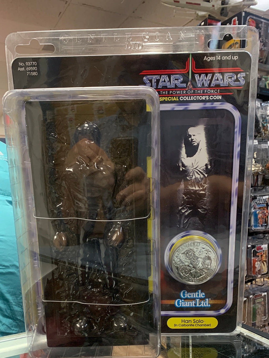 Jumbo Han Solo in Carbonite (Gentle Giant, Star Wars) product image 1, provided for visual reference and product detail
