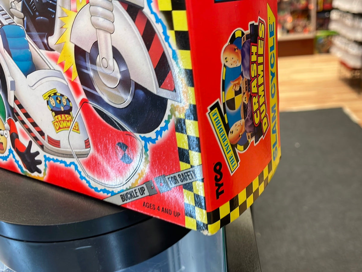 Slam Cycle (Vintage Incredible Crash Dummies, TYCO) SEALED product image 5, provided for visual reference and product detail