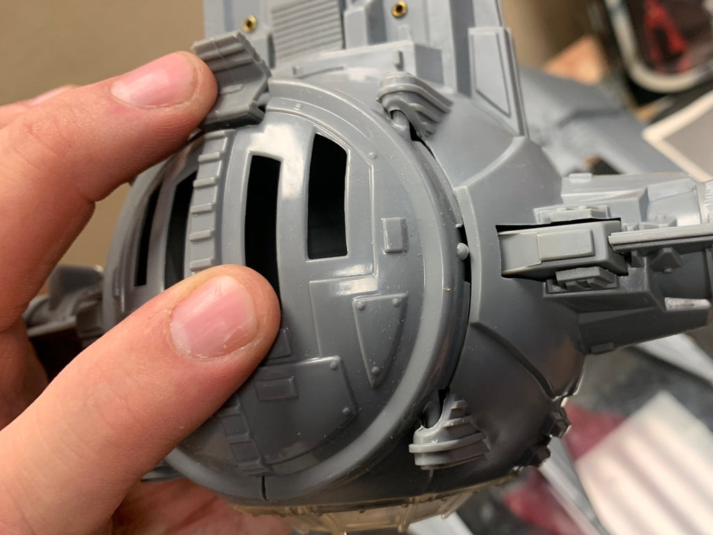 ROTJ Tie Interceptor UNUSED CONTENTS (Vintage Star Wars, Kenner) product image 10, provided for visual reference and product