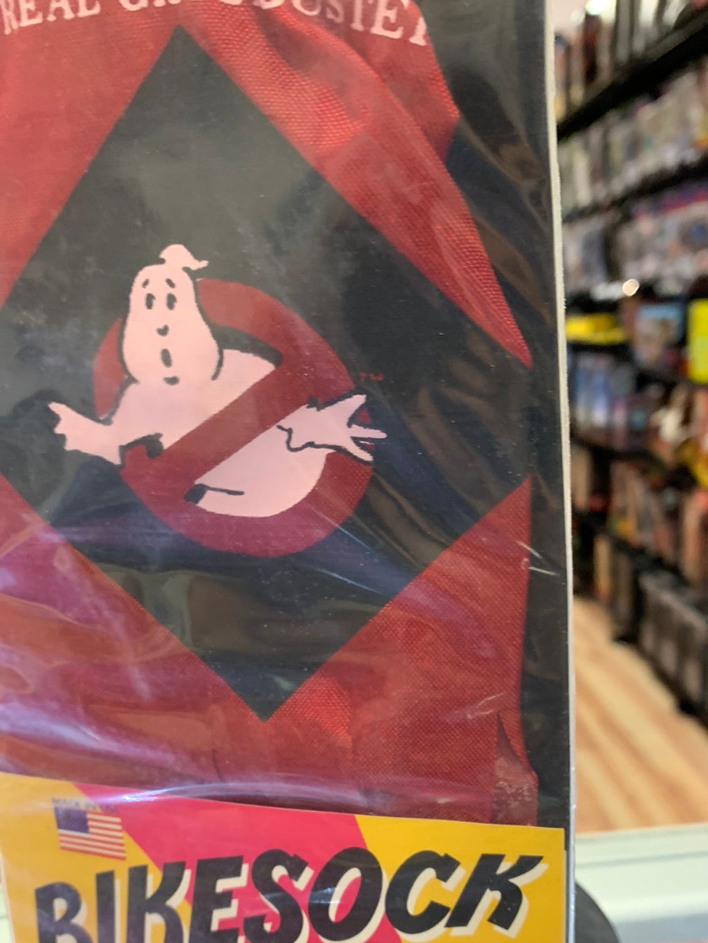 Bikesock Streakers SEALED (Vintage Ghostbusters, Spectra Star) product image 4, provided for visual reference and product