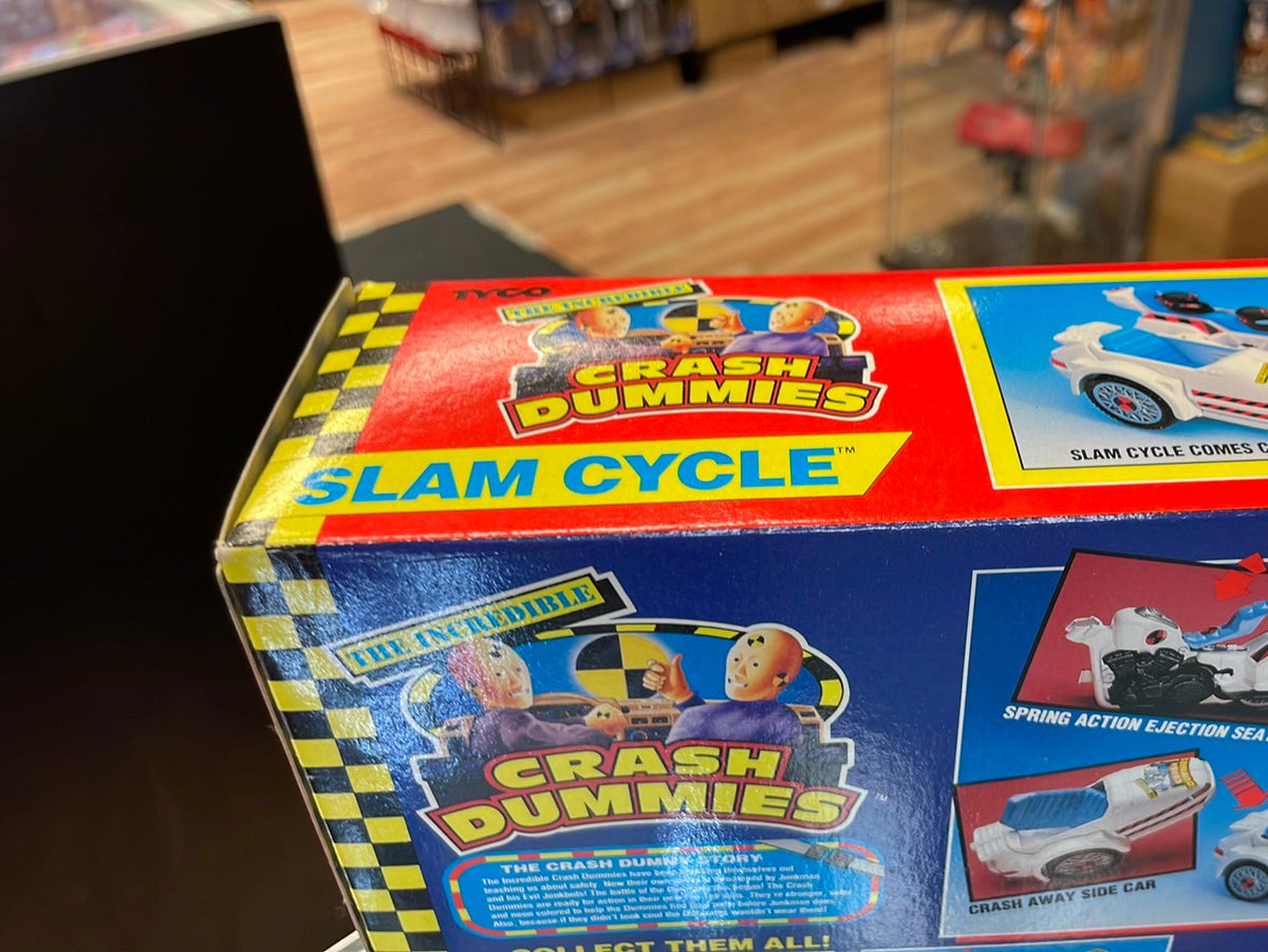 Slam Cycle (Vintage Incredible Crash Dummies, TYCO) SEALED product image 6, provided for visual reference and product detail