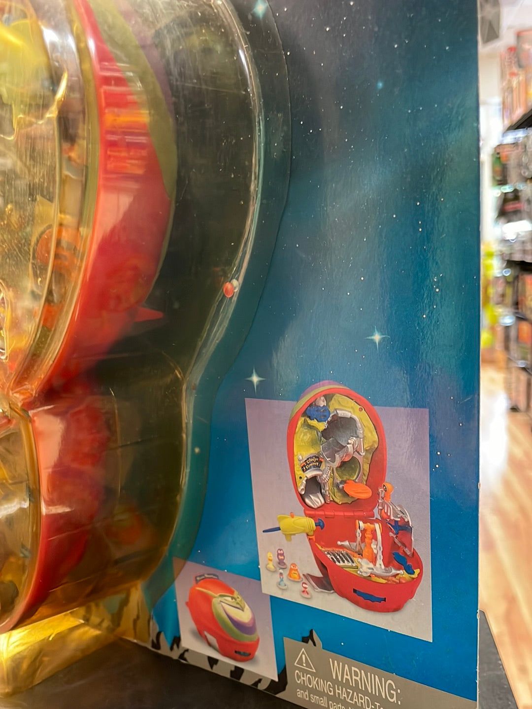 Vintage Moron Mountain Alien Fun Park (Space Jam, Mighty Max Playmates) SEALED product image 6, provided for visual