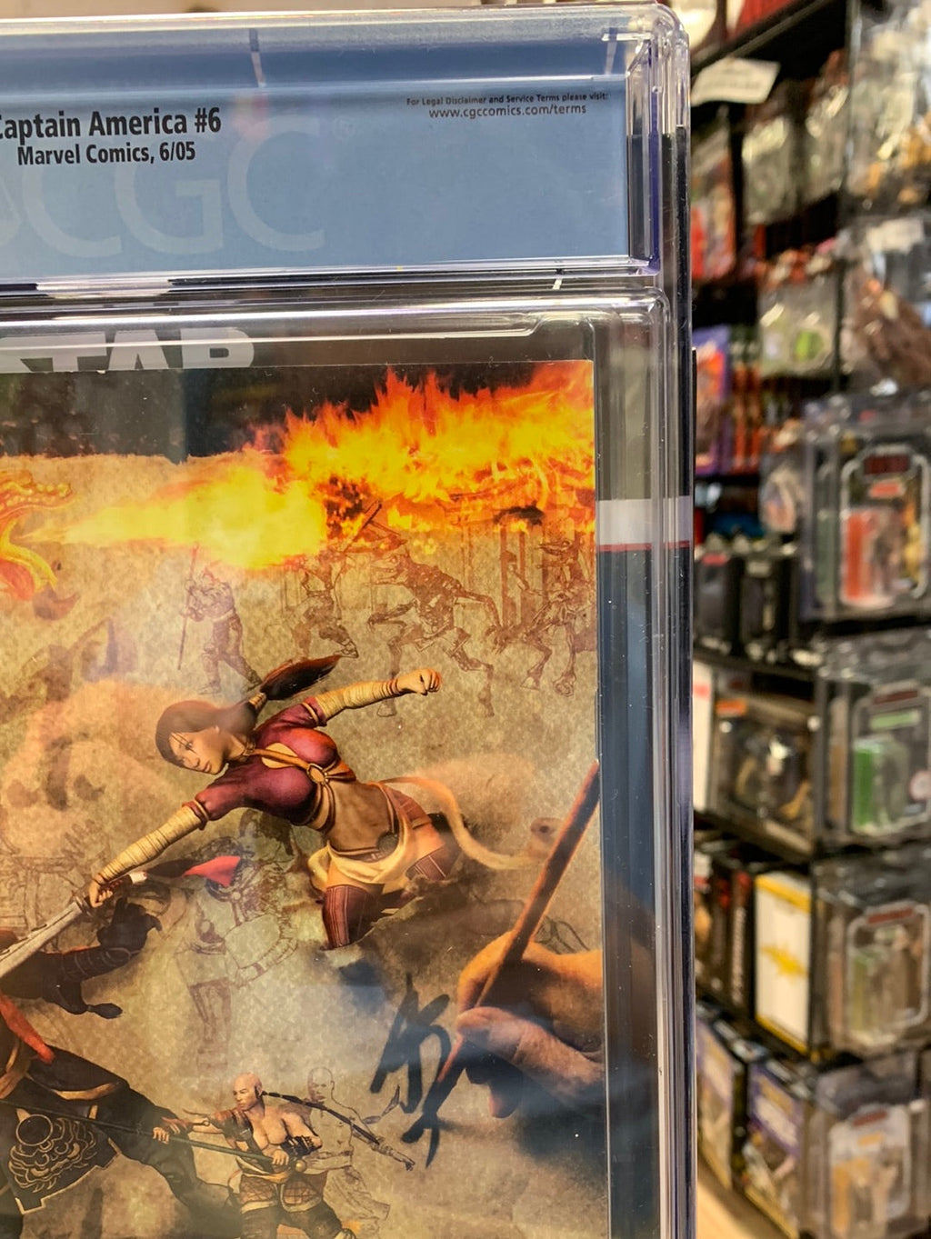 Captain America #6 1st Winter Soldier (CGC 9.6, Marvel Comics) product image 16, provided for visual reference and product